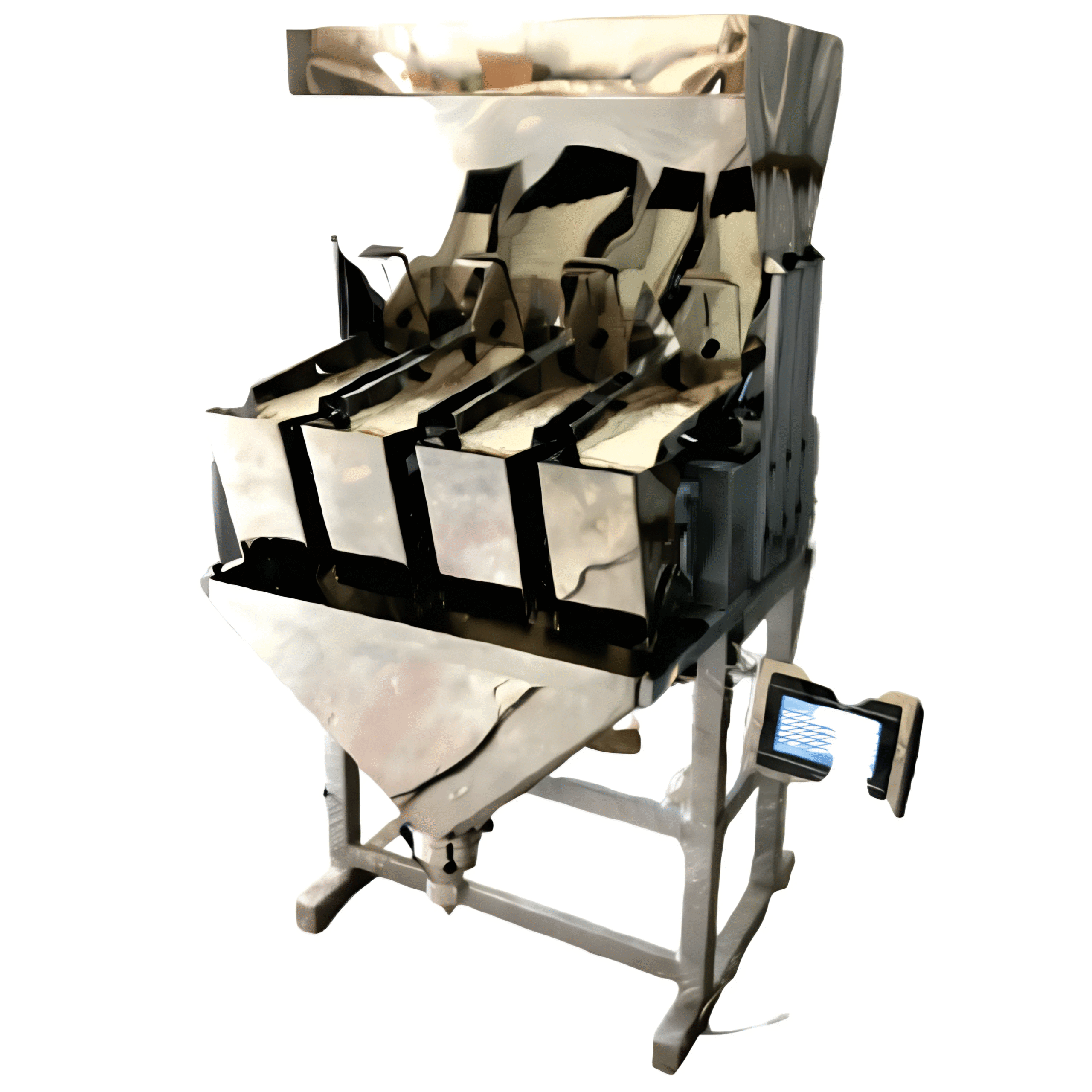 SEMI AUTOMATIC FOUR HEAD WEIGH FILLER