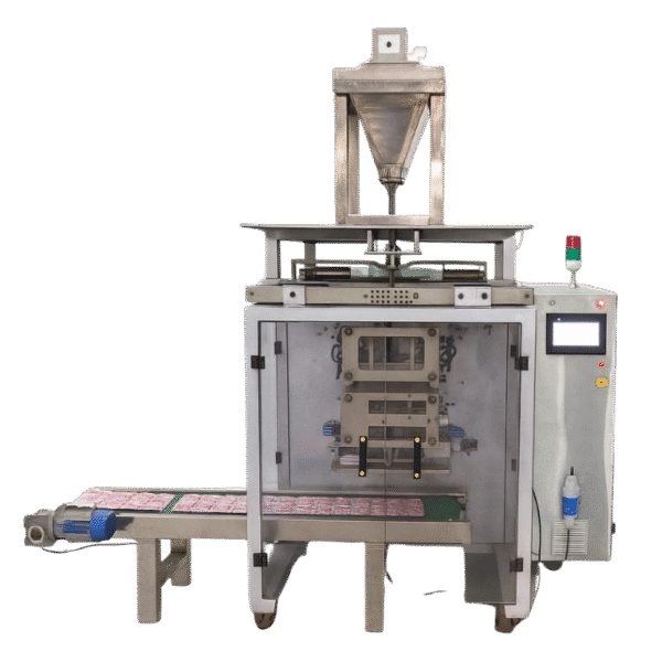 MULTI TRACK WITH MULTI HEAD SERVO AUGER POWDER FILLING MACHINE