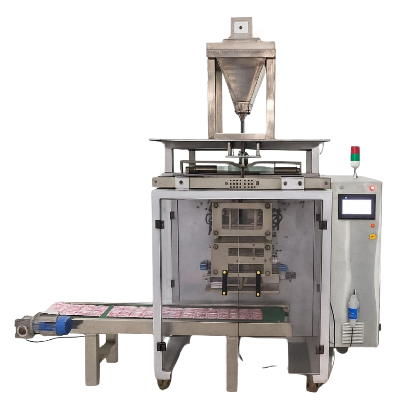 MULTI TRACK WITH MULTI HEAD SERVO AUGER POWDER FILLING MACHINE